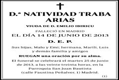Natividad Traba Arias